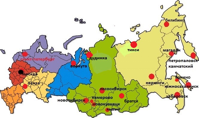 Воркута карта россии с городами